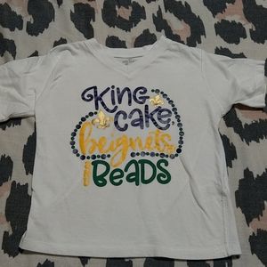 Mardi Gras girls shirt